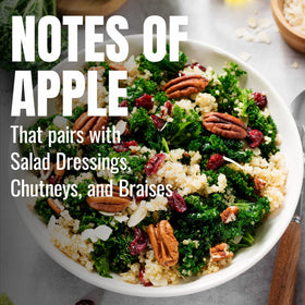 Holland House Organic Apple Cider Vinegar on salad for tangy brightness