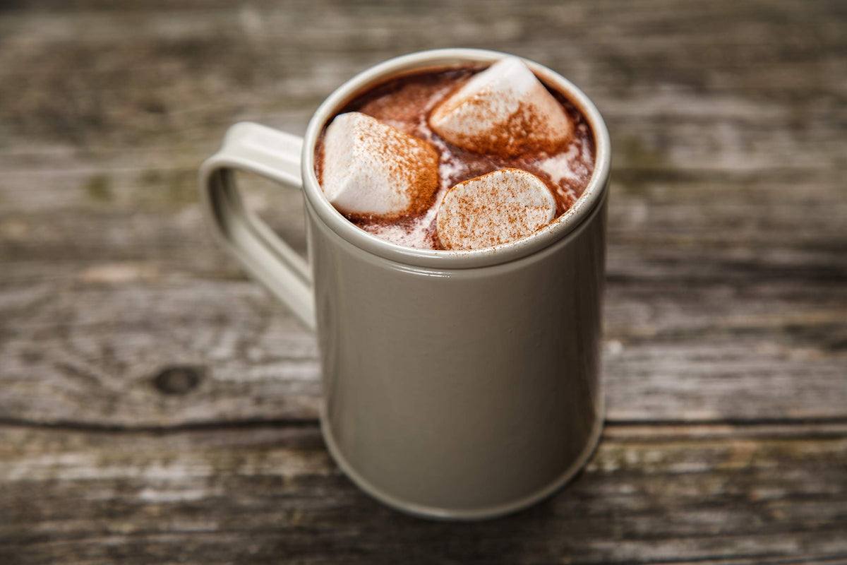 Hollander Sweet Ground Dutched Chocolate Powder packaging shows Rainforest Alliance certification cue