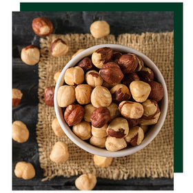 Holmquist Hazelnuts in a bowl evoke snack-time moments with wholesome flavor.