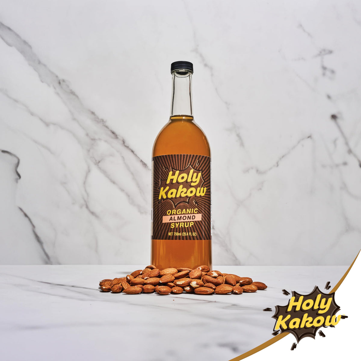 Holy Kakow Almond Syrup made in small batches in Sisters, Oregon