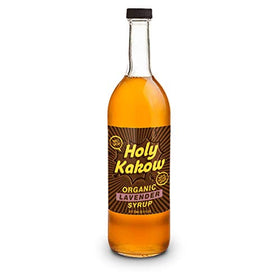 Holy Kakow lavender syrup bottle enhances coffee with floral depth
