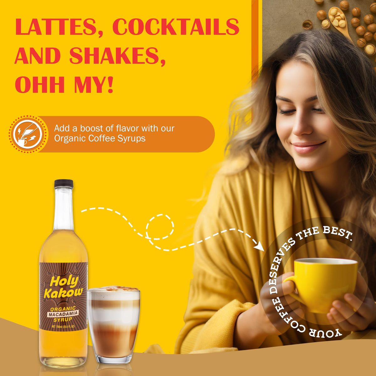 Real ingredients close-up showing Himalayan salt and organic lemon citric acid in Holy Kakow