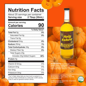 Holy Kakow orange syrup shake-topping adds citrus freshness to beverages