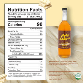 Holy Kakow Organic Syrups on shelf offering convenient flavor upgrades.