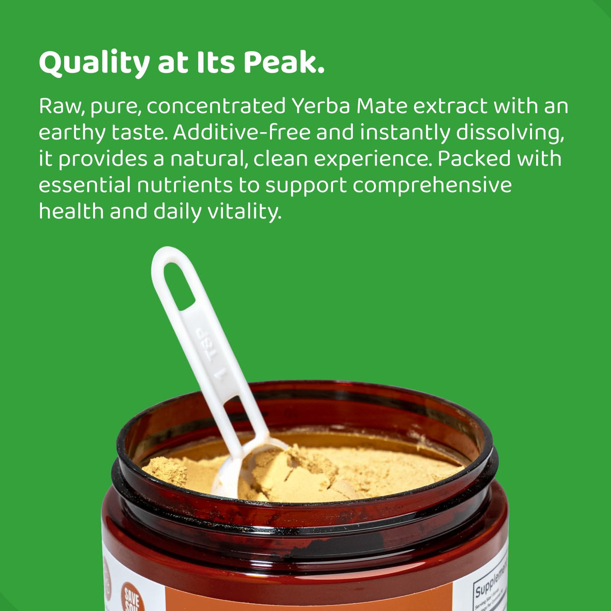 HOLYMARY Yerba Mate Instant Tea pour-ready mix for on-the-go energy.