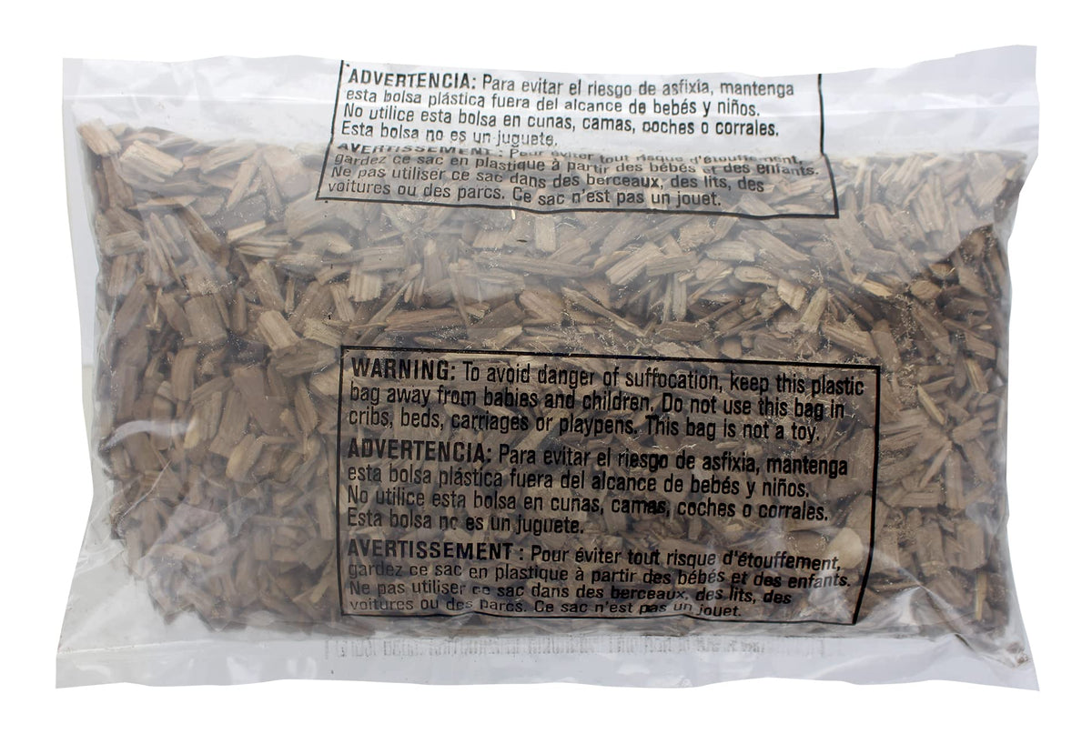 Home Brew Ohio Oak Chips boiling in water for fermentation prep