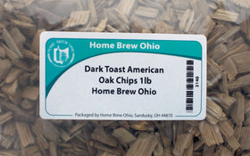 Close-up of Home Brew Ohio Oak Chips Dark Toast American for aroma enhancement