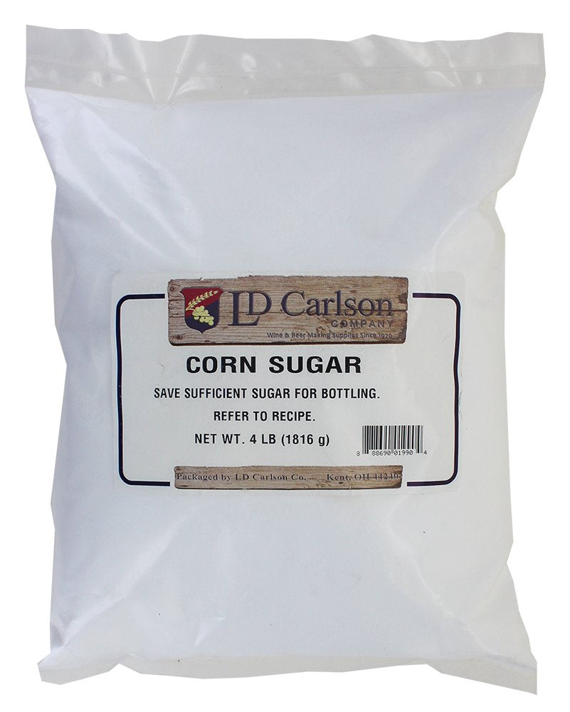 Home Brew Stuff corn sugar 4 lb packaging for bottling priming