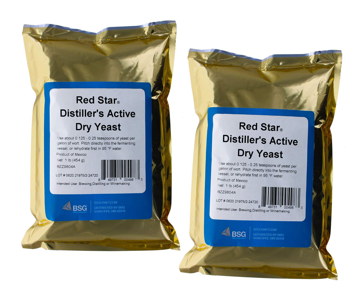 Home Brew Stuff Red Star DADY 1 lb pack front — two-pack convenience for larger batches