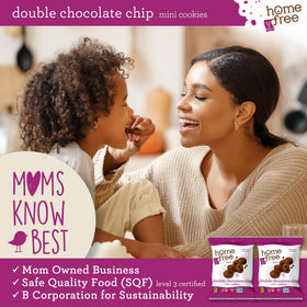 Homefree school-friendly snack option for kids and picky eaters.
