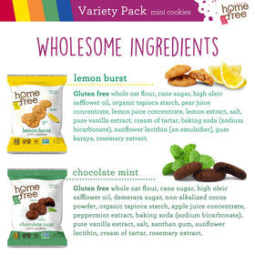 Vegan Homefree cookies in variety pack for plant-based snack options