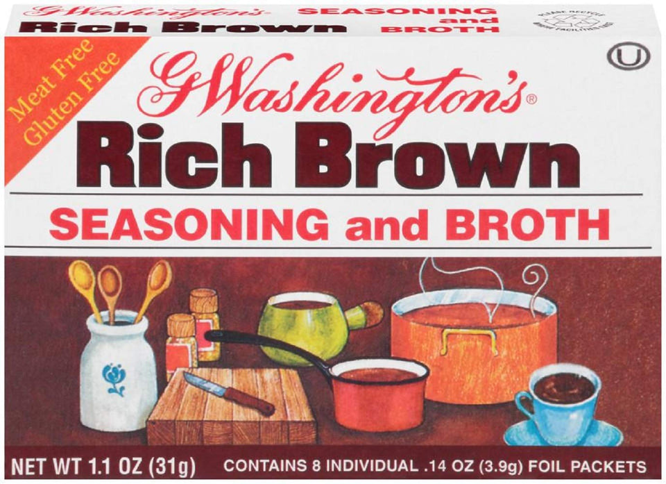 HomestatFarm George Washington Broth Brown 1.1 oz packs for quick flavor bases