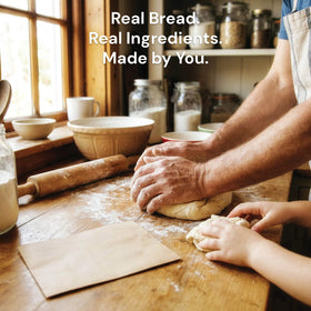 Homestead Bread Co. pizza dough with starter for rustic crust