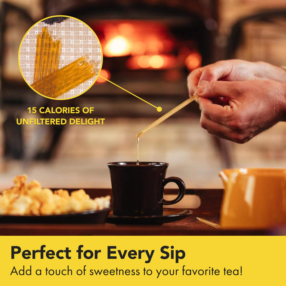 Dessert and baking ideas with Homestead Honey sticks enhance natural sweetness.