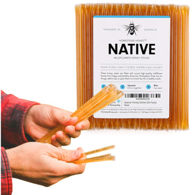 Homestead Honey sticks for tea deliver natural sweetness with easy stirring.