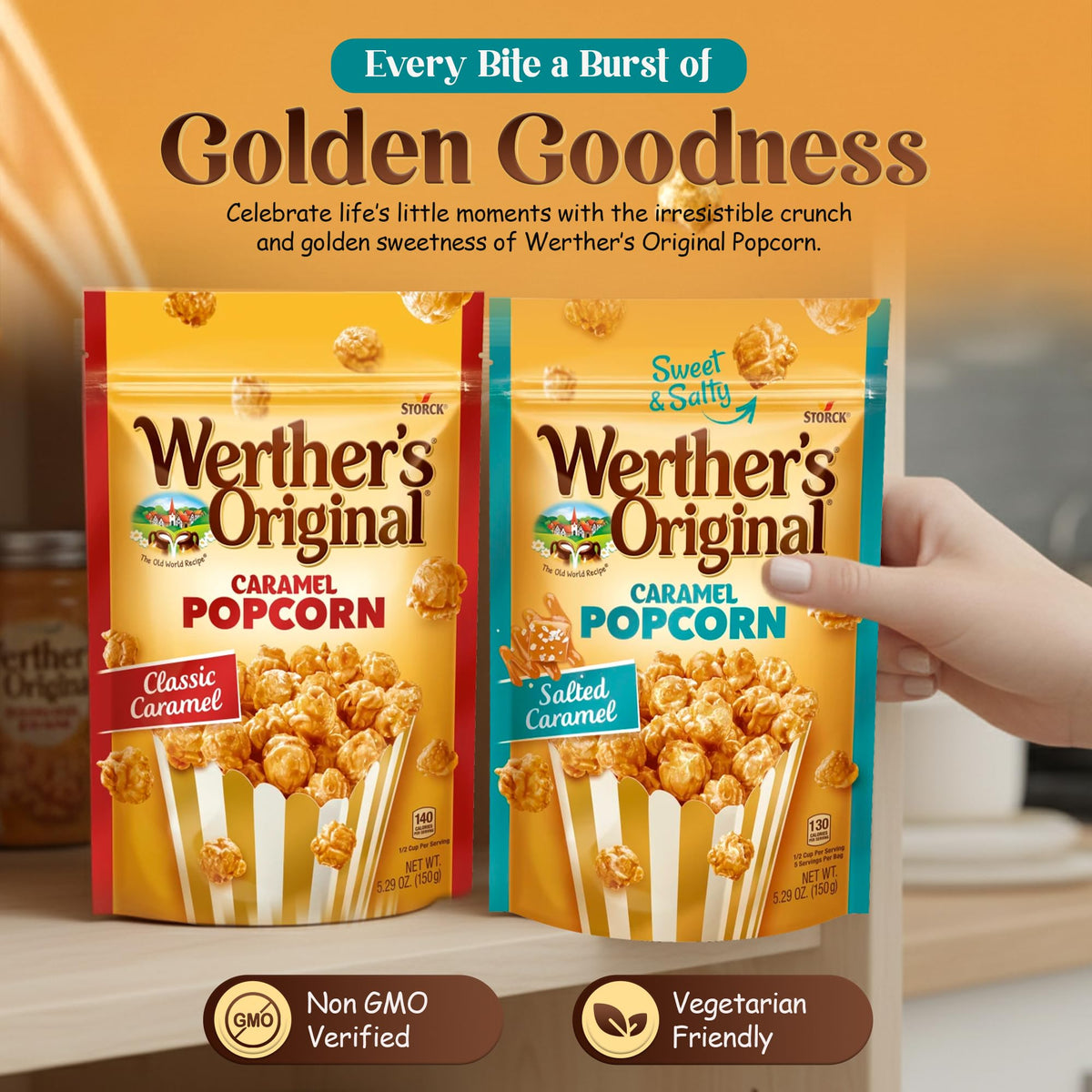 Hominics gift-ready popcorn set ideal for celebrations and gifting.