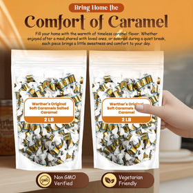 Hominics Werther's holiday gift candy adds premium flair to baskets.
