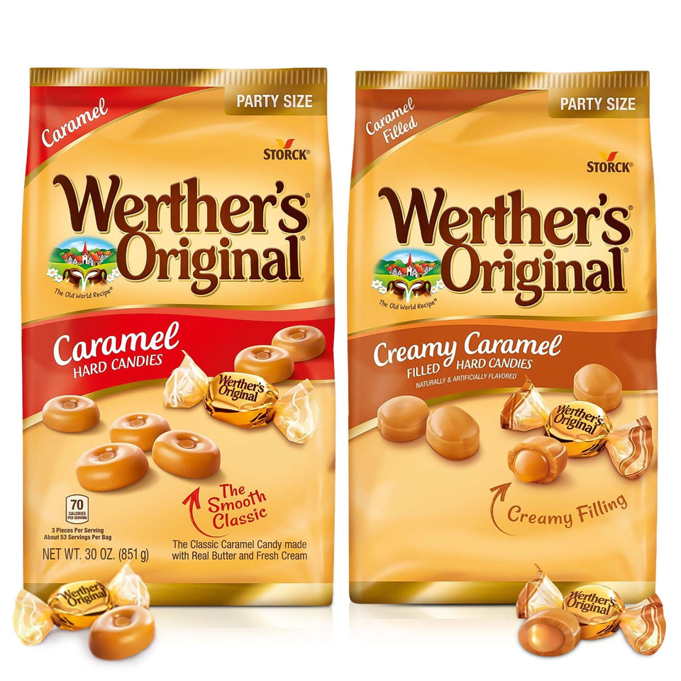 Hominics Werther's Original two-pack hard candy, ideal for gifting