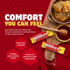Travel bar of Honees drops ready for on-the-go relief