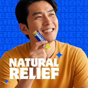 Honees Menthol Lemon drops offer a zesty flavor and throat comfort.