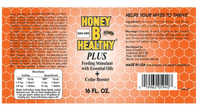 Honey B Healthy Plus, USA-made in FDA-licensed lab for quality.