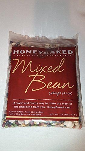Honey Baked Ham Mixed Bean Soup Mix 16 oz packaging, easy to store for cozy weeknight meals.