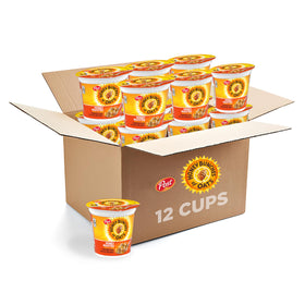 Honey Bunches of Oats honey roasted cereal cup pack shows convenient on-the-go breakfast option.