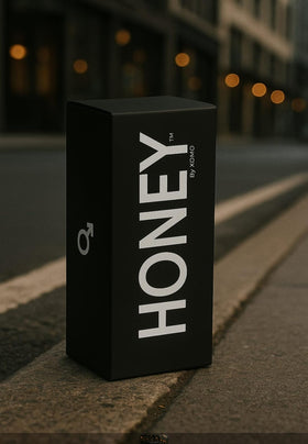 Honey by XOMO pack4 lifestyle routine in a modern home.