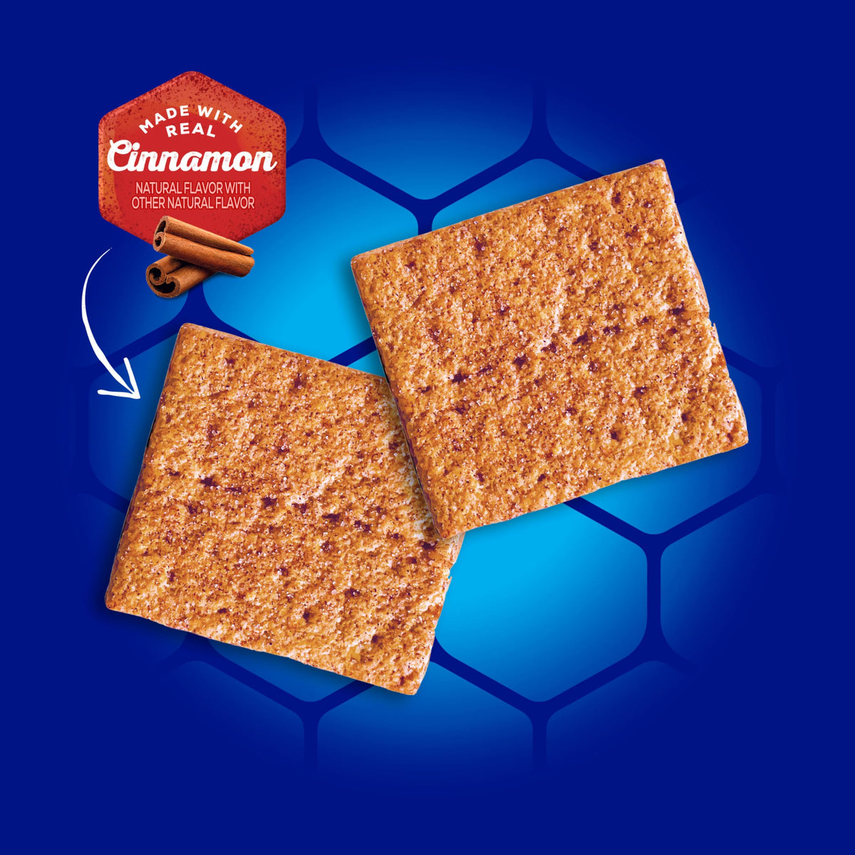 Honey Maid Cinnamon Fresh Stacks on the go in a bag for portable snacking.