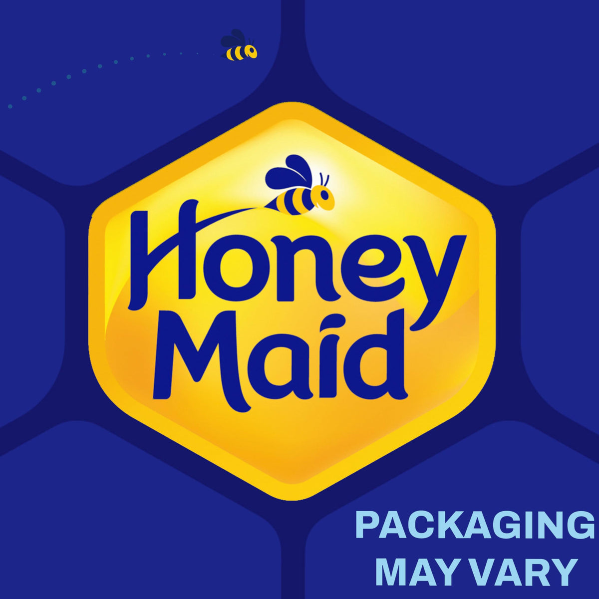 Desk side setup with Honey Maid graham crackers ready to snack