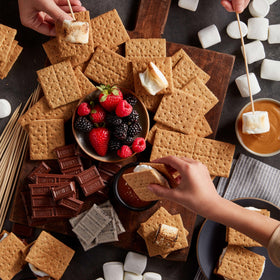 Travel friendly Honey Maid Fresh Stacks graham crackers in a bag