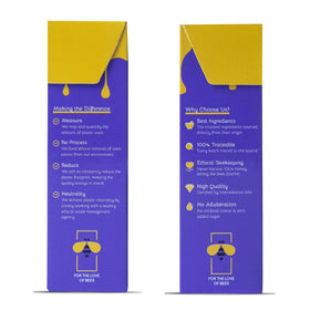 Honey Twigs Himalayan honey sticks no-mess pouch for tidy travel.