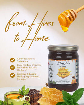 Honey XP natural nutrients image emphasizing antioxidant-rich honey.