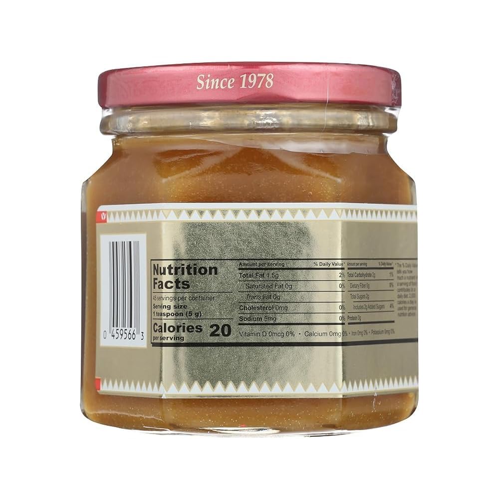 Honeycup Mustard 4 Pack jar-side view, perfect for versatile dressings and dips