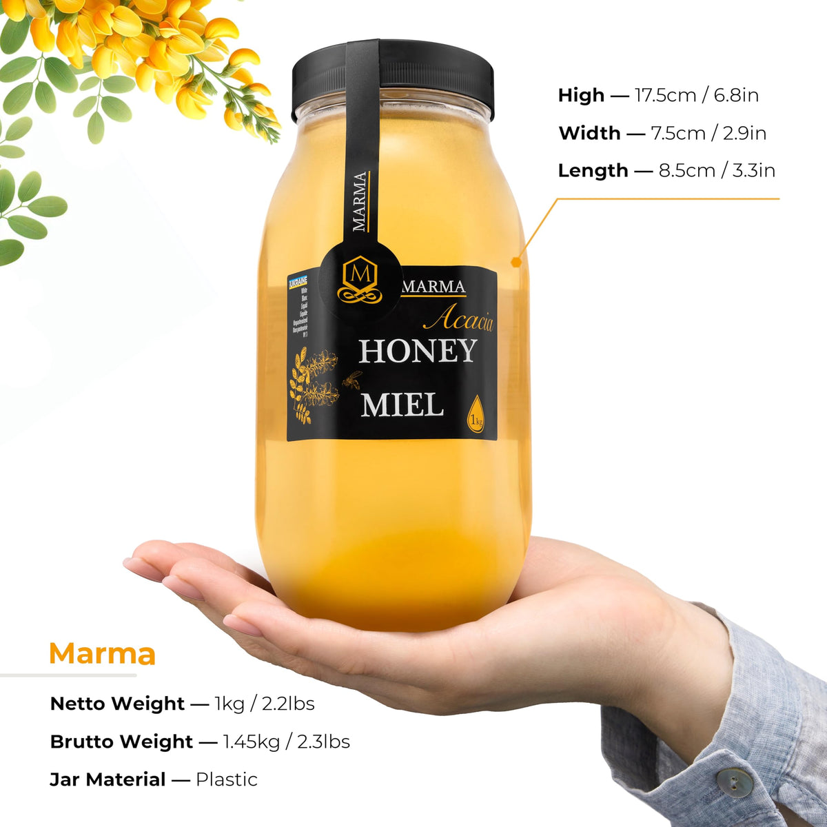 HONIGMA Marma Acacia Honey toast-spread demonstrates versatile natural sweetness
