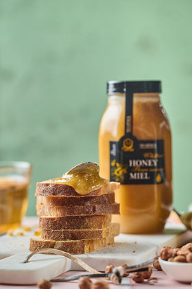 HONIGMA Marma Wildflower Honey 1000g packaging for pantry use.