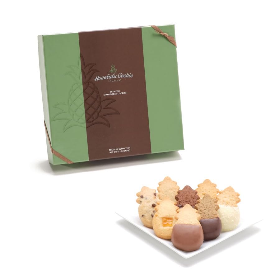 Honolulu Cookie Pineapple Tropical Fruit cookies highlight island flavors for gifts.