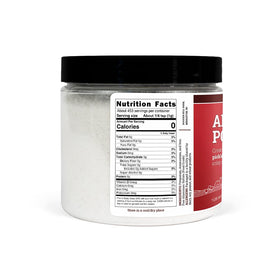 Hoosier Hill Farm alum powder demonstrated as an aftershave option
