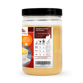 Close-up of creamy texture from Hoosier Hill Farm Beer Cheese Sauce Mix