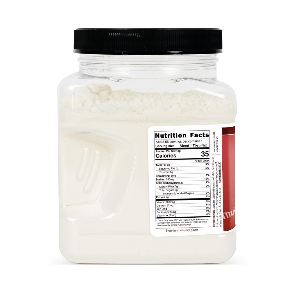 Hoosier Hill Farm Big Daddy Mac Mix dairy powder storage tips.