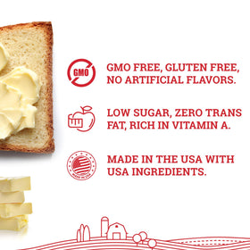 Hoosier Hill Farm Real Butter Powder, hormone-free milk, no fillers, gluten-free.