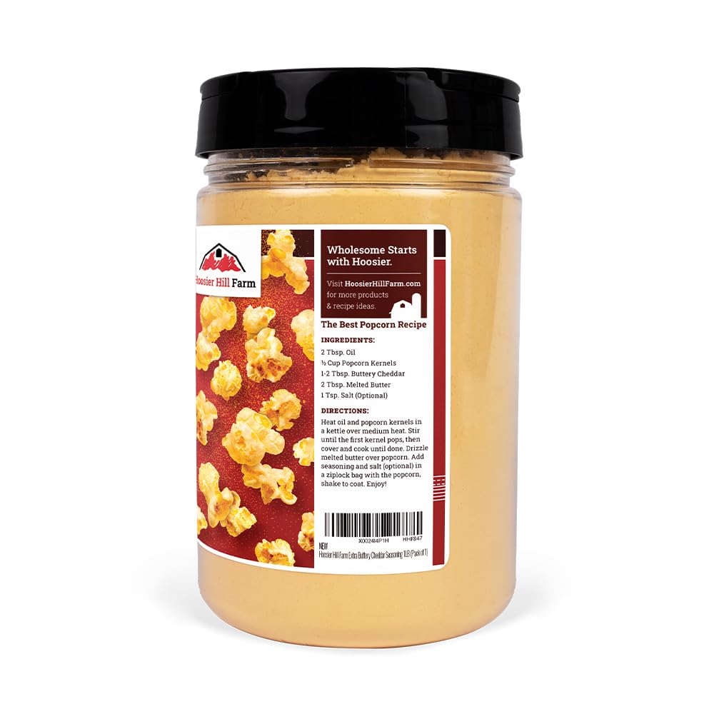 Hoosier Hill Farm Buttery Cheddar Seasoning offers quick flavor boosts for recipes