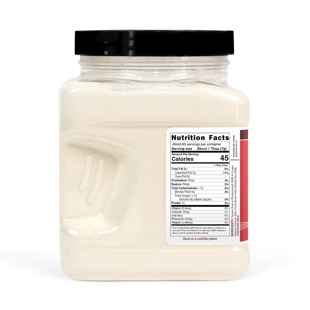 Hoosier Hill Farm Cream Cheese Powder whisked into soups for creamy consistency