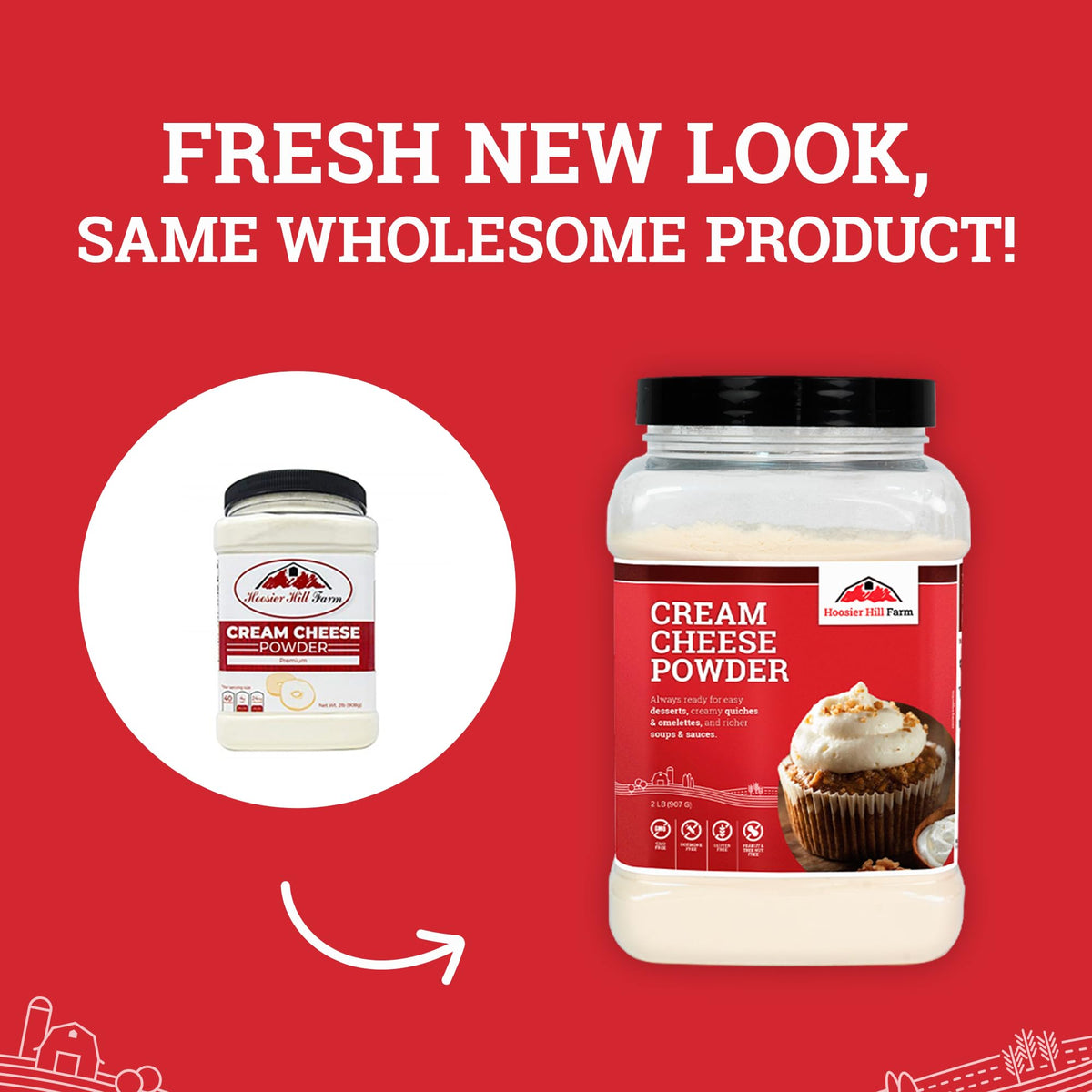 Hoosier Hill Farm Cream Cheese Powder enriches soups and sauces with creaminess