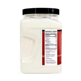 Hoosier Hill Farm goat milk powder 2 lb packaging on shelf for value
