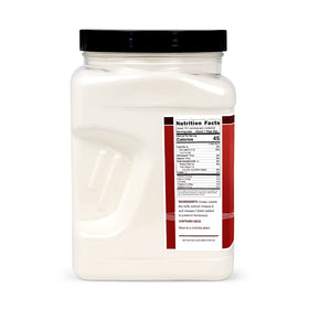 Hoosier Hill Farm Heavy Cream Powder canister on pantry shelf