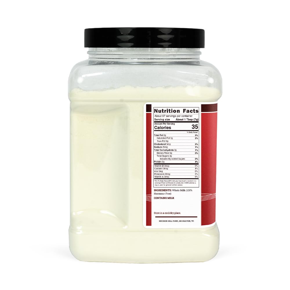 Baking batter enriched with Hoosier Hill Farm whole milk powder.