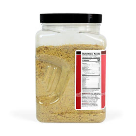 Creamy vegan macaroni with Hoosier Hill Farm Nutritional Yeast Flakes.