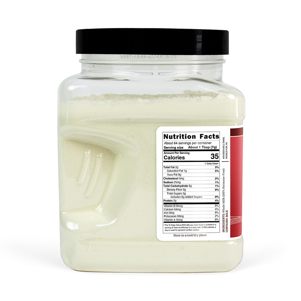 Hoosier Hill Farm Whole Milk Powder baking-cooking showcases versatile ingredient for sauces and blends.