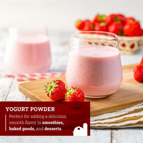 Hoosier Hill Farm Yogurt Powder near baking setup, enhances baked goods